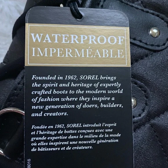 New Sorel Tofino Faux Fur Waterproof Boot Size 7 - Picture 4 of 5